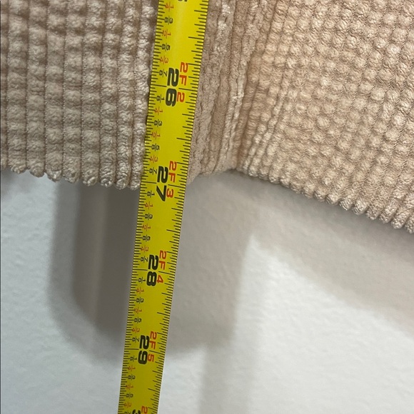 Current Air Beige Textured Blazer Size Small PTP 19” EUC - Picture 9 of 12